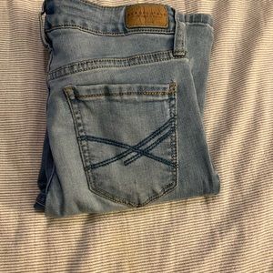 Aeropostale light wash skinny jeans